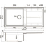 Мойка OMOIKIRI SUMI 100A-GB Artceramic/графит 4997109
